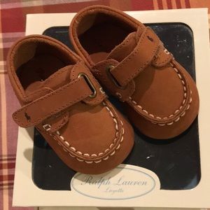 Polo infant deck shoes